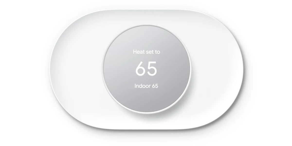 Nest Thermostat Snow Cover